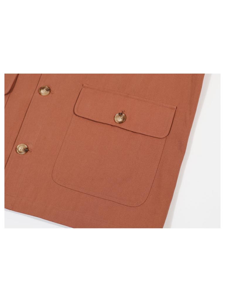 Gubin Cotton Oxford Mid Jacket