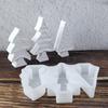 Christmas Silicone Molds,Christmas Ornament Mold Xmases Tree Epoxy Mold for Resin Casting DIY Crafts Soap s Home Decorations
