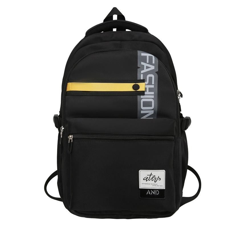 New Fashion Trendy Backpack Large Capacity Outdoor Leisure Travel Bag Computer Bag Men's Backpack Student School Bag