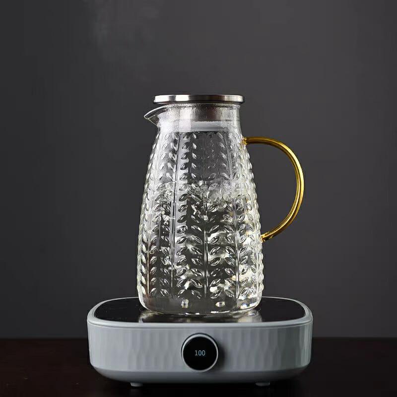 Shangqi Large Capacity High Borosilicate Glass Pitcher
