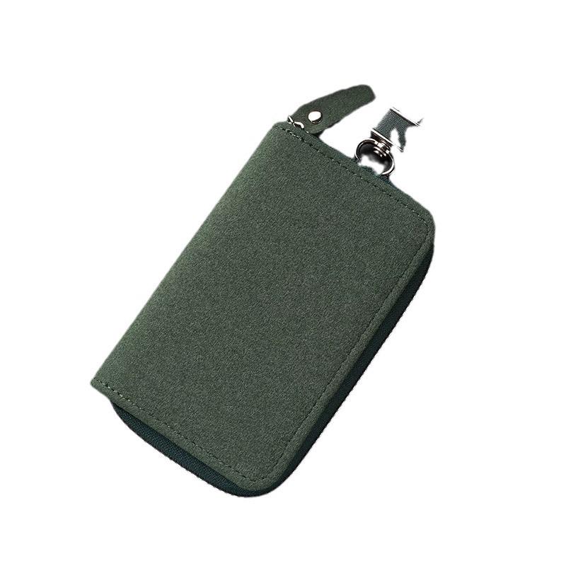 Minimalistischer Unisex Schlüsselorganisator & Kartenhalter - Modische Schutzhülle für Autoschlüssel