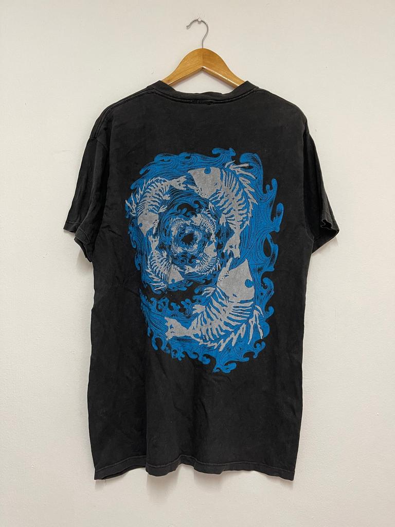 Vintage 90s Bronze Age Venice Skate Surf T-Shirt / Streetwear / Rare / Black / L / 90s Skateboarding / 90s Pop Culture / 90s Artwork / Usa