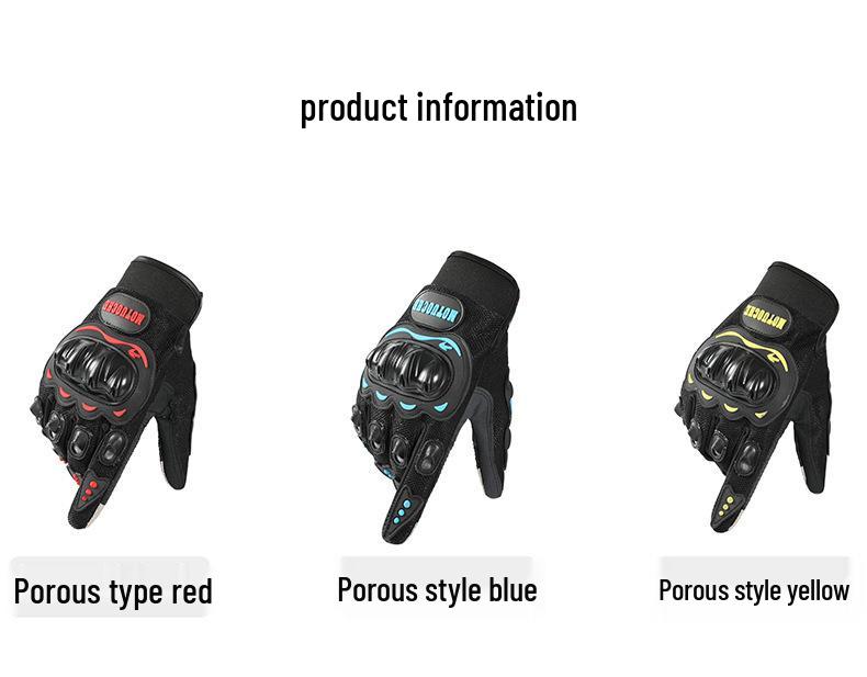 Breathable Non-Slip Summer Half-Finger Cycling & Motorcycle Gloves