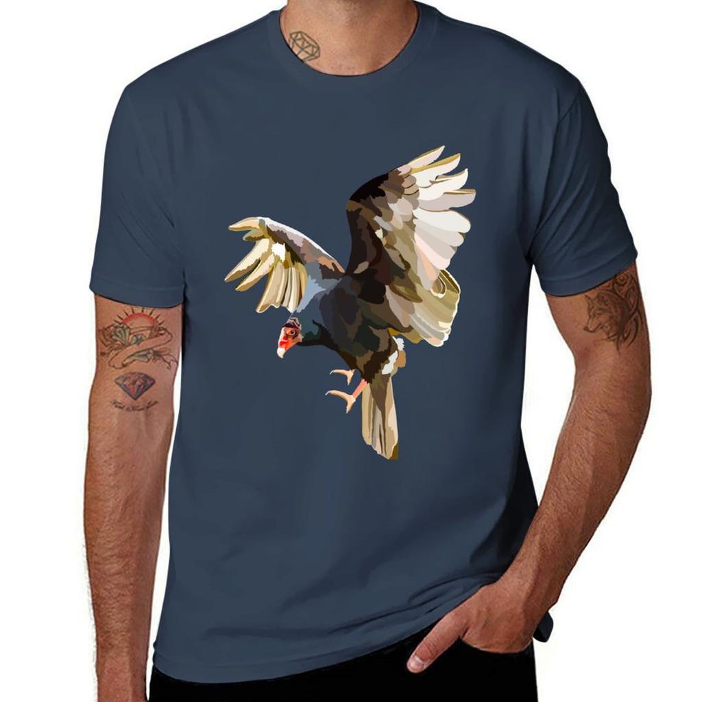 T ist für Truthahngeier T-Shirt Weihnachtsthema Tee Top