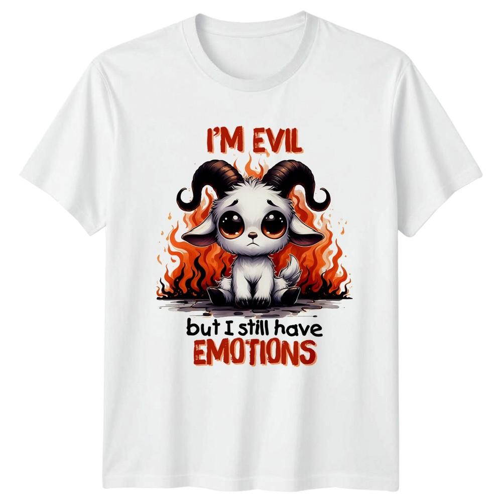Im Evil But I Still Have Emotions TShirt Fantasy Gift For Him And Her S