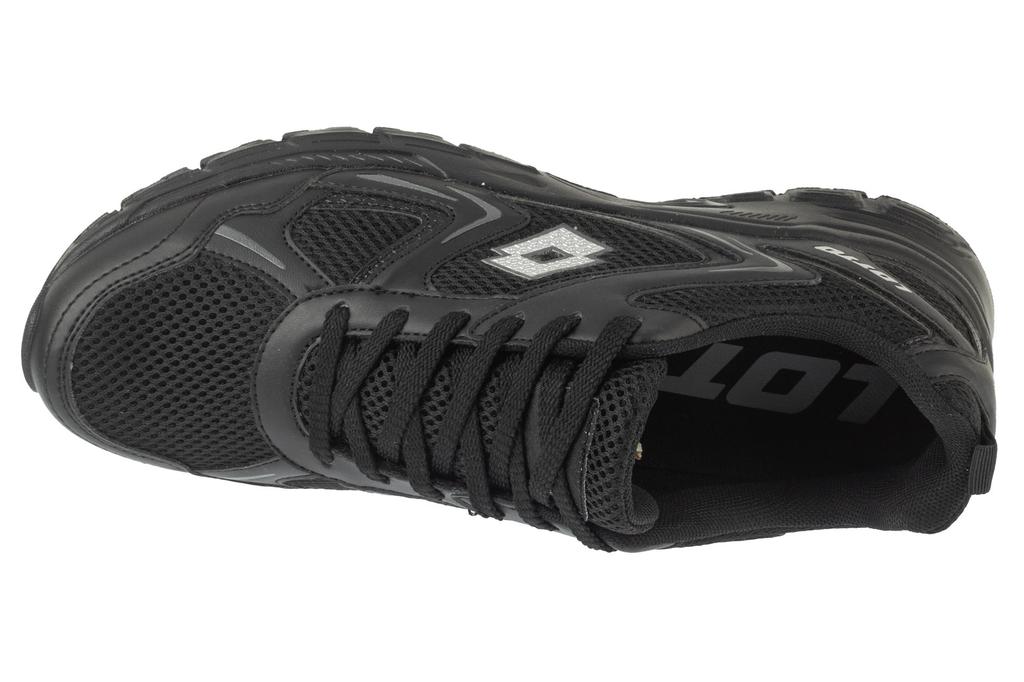 Lotto Kitaura, Mens Black Sneakers