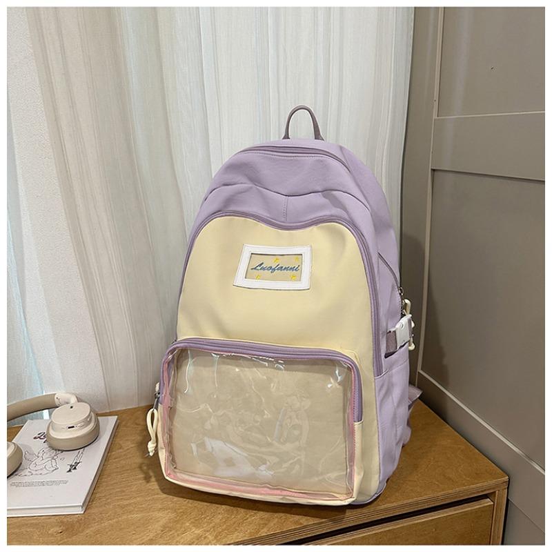 

Школьный рюкзак новый, высокой стоимости, в студенческом стиле, свежий и милый, рюкзак для учеников средней школы, легкий, большой вместимости