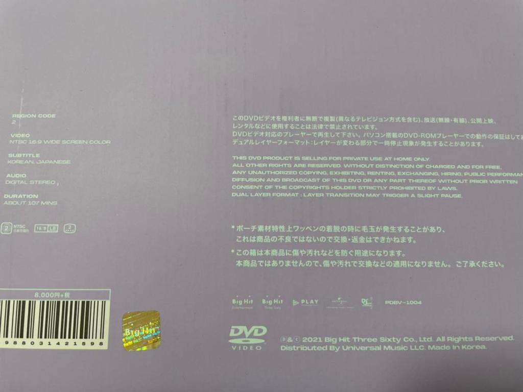 [USED] BTS 2021 WINTER PACKAGE