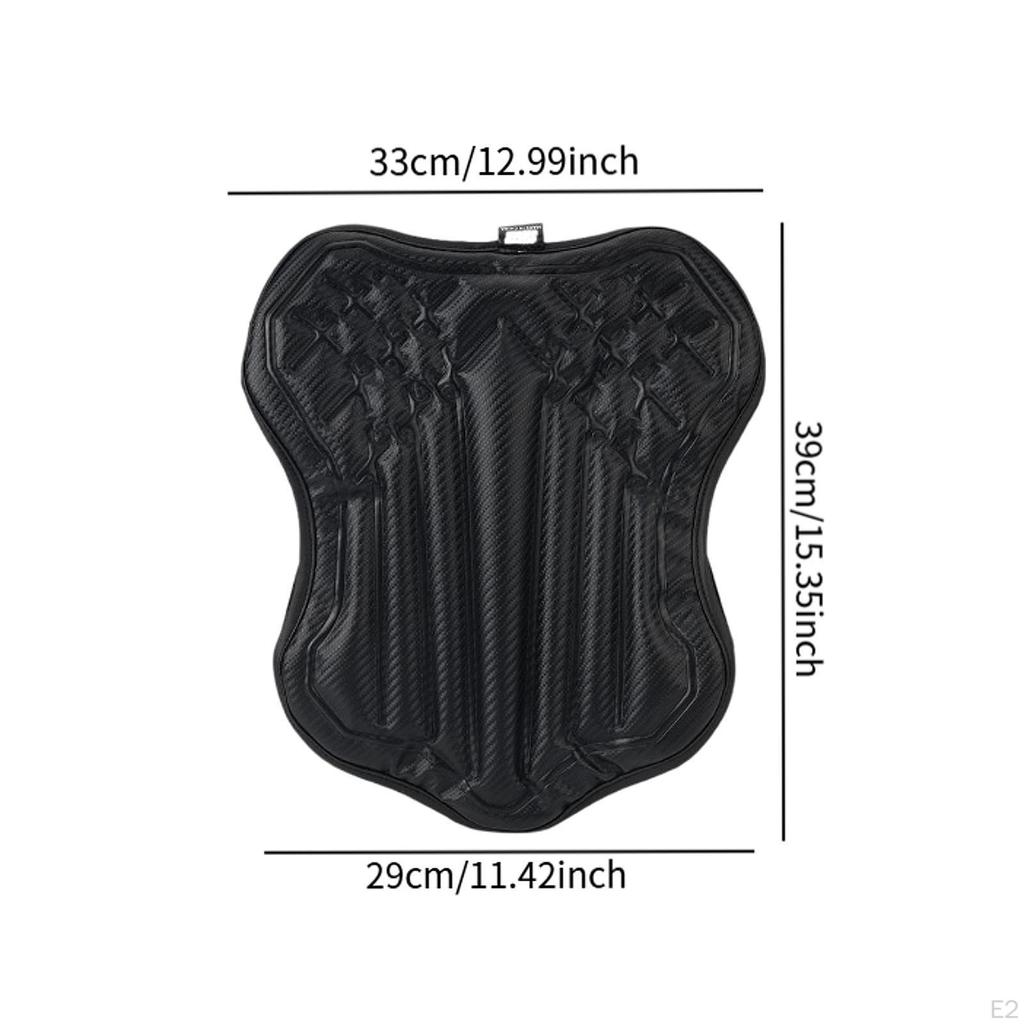 Motorradsitzkissen Lange Fahrten Atmungsaktiv Weich Ersatz Eimerpolsterbezug Bequem für