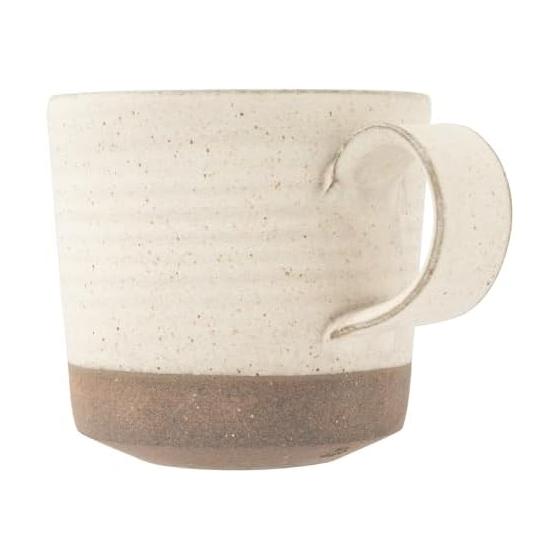 Marui Seito Shigaraki Ware Hechimon Mug Capacity Approximately 360ml White Mai White MR-3-4040