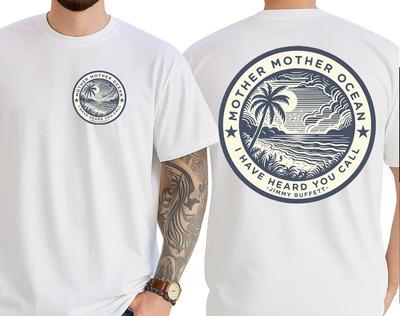 Mother Ocean Jimmy Buffett Unisex T-shirt, Unisex Beach T-shirt