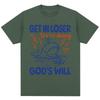 Funny Christian Get In Loser Were Doing Gods Will T Shirts Unisex Unisex Fashion High Quality Tshirts Loose Cotton Casual T Shirt