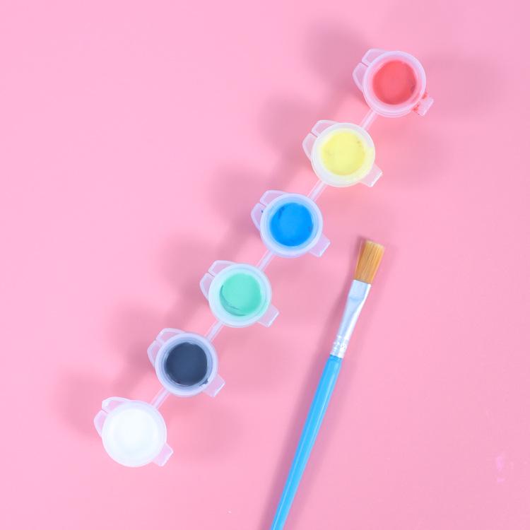 12-Color Children s Acrylic Paint Set for DIY Graffiti and Plaster Doll Art