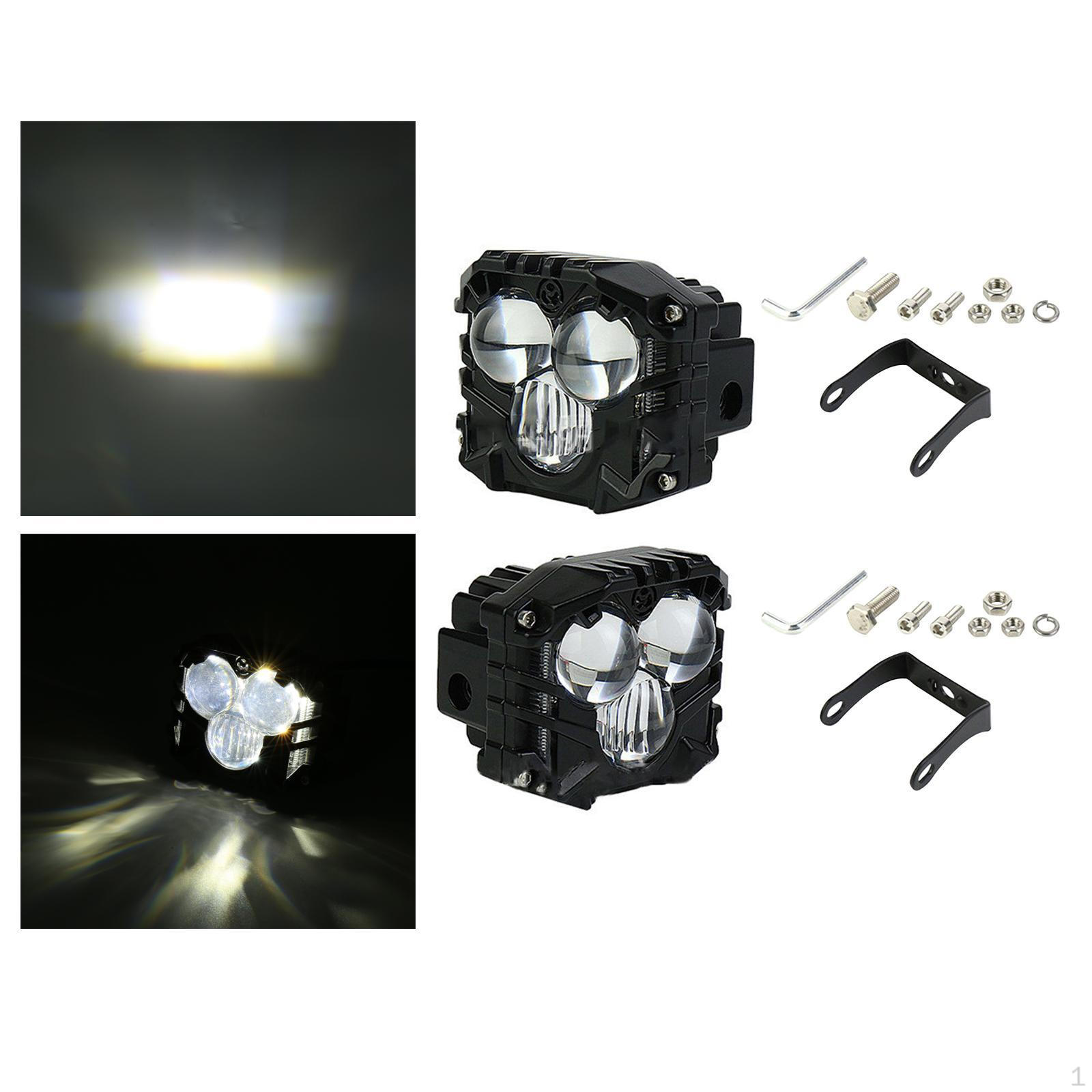 

2 шт. Прожектор Противотуманные фары Фара Алюминиевый корпус для грузовиков