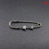 Vintage Goldfarbe Einfacher Stern Bär Legierung Brosche Feststehend Anzug Anti-Licht Brosche Jeans Taille Enge Liebe Sechseck Brosche Pin