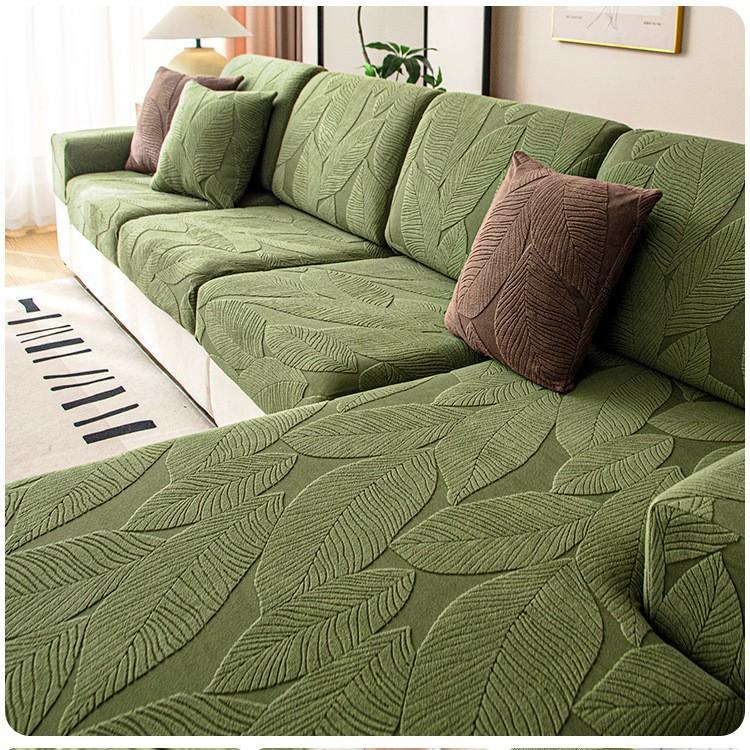 1pc New Waterproof Luxury Sofa Seat Cushion Covers Jacquard Fabric Sofa Covers for Living Room Soft Elastic Sofa Couch Covers