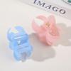Matte Flower Claw Clips Women Hair Claws Floral Cute Hair Accessories Hair Clips For Girls Sweet Clamp Barrettes