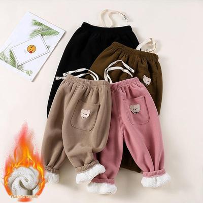 Verdickte, fleecegefütterte Cordhosen für Kinder - Warme Winterhosen für Jungen und Mädchen