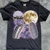 Isopod Howling Moon Shirt, Celestial Roach Bug Insect Tee, Entomology Nature Lover