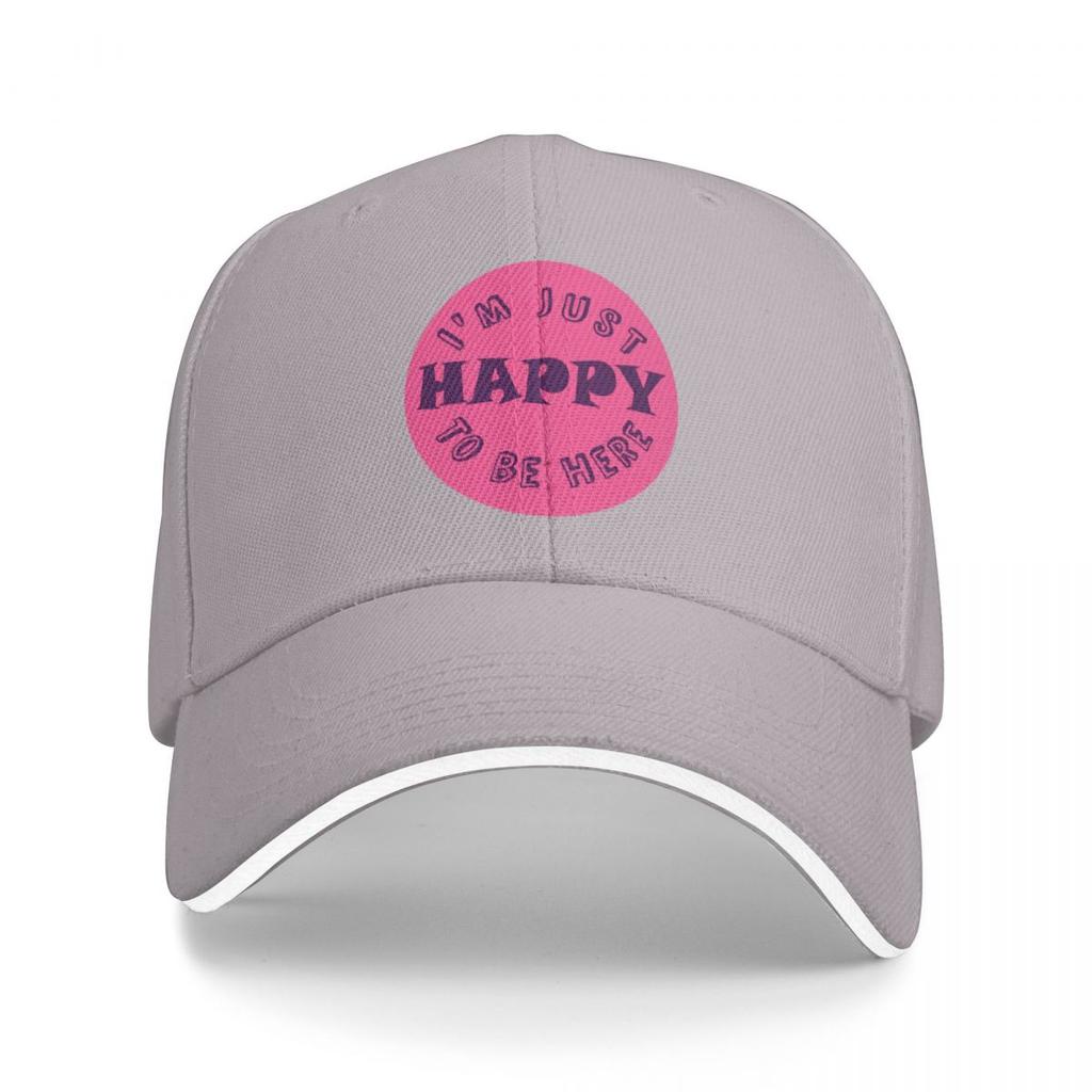 Im Just Happy To Be Here Baseball Cap Horse Hat Military Tactical  Boy Child Womens