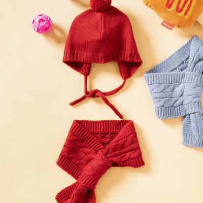 Pet Knit Hat & Scarf Set