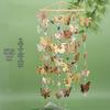 Colorful Butterfly DIY Calligraphy Wind Chime & Wall Stickers Set for Creative Bedroom & Living Room Decor