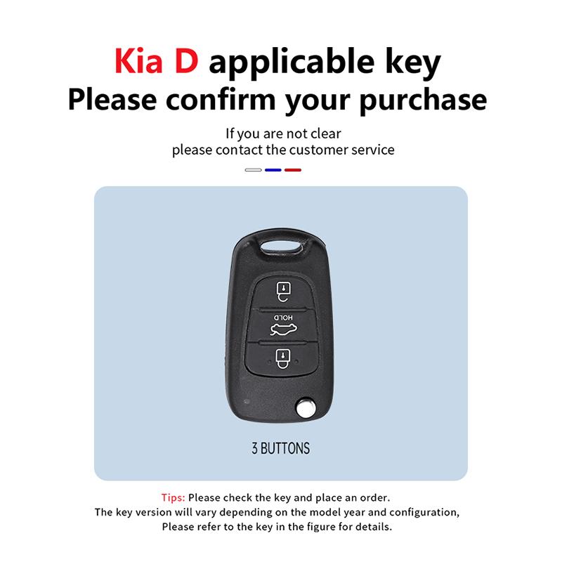 Car Key Case For Kia Sportage Rio 3 Soul Optima Ceed Pro K5 K2 Pride for Hyundai I20 I30 Ix20 Ix35 Elantra Accent Shell Cover