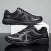 Spring and autumn training shoes men's black physical shoes fire training shoes labor insurance rubber shoes liberation shoes sports shoes running
