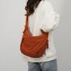 Fashion cloth bag female student class satchel nylon cloth messenger bag large capacity shoulder bag Japanese outing dumpling bag