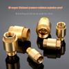 All-Copper 1-Inch Vertical Spring Check Valve with Male/Female Threads, One-Way Backflow Preventer for Water Pipes and Meters.