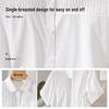 Women's Cotton Short Sleeve Lapel Shirt