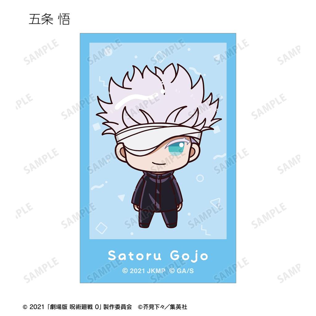 Jujutsu Kaisen 0 the Movie" Trading Chokonto! Instant Camera-Style Visual Cards, 10-Piece Box