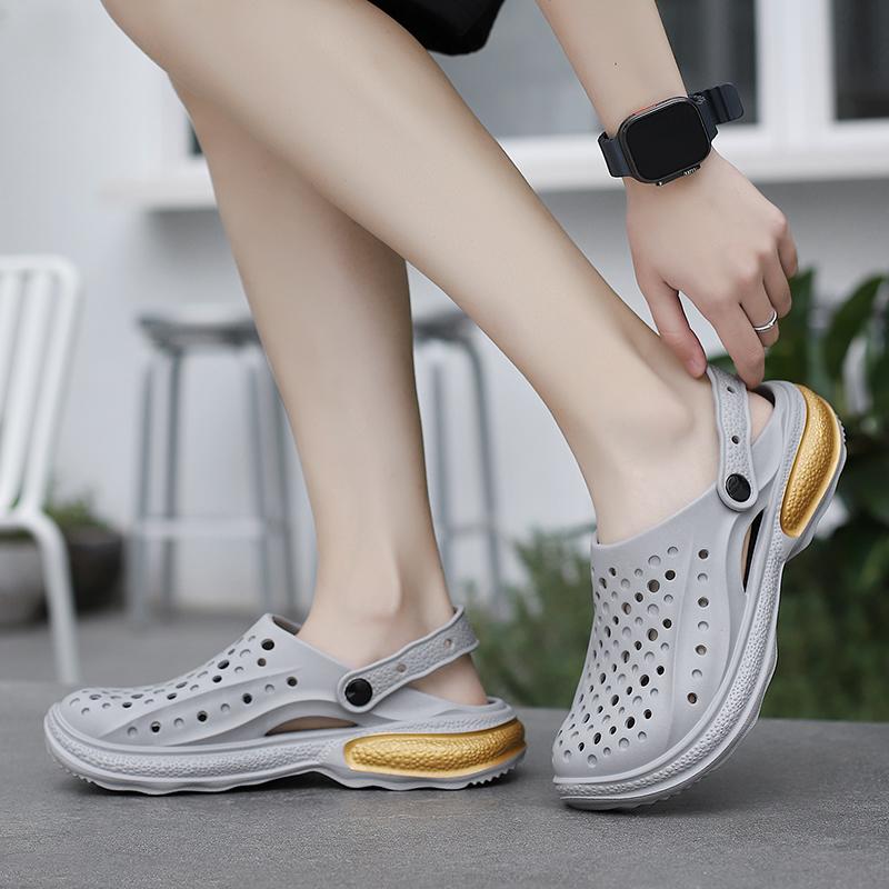 Sandals Men Comfortable Beach Shoes Male Summer Slip On Slippers Women 2024