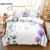 Set Copripiumino Stampato con Design Creativo, Set Biancheria da Letto alla Moda, Copripiumino Morbido Confortevole Traspirante, Per Camera da Letto Stanza degli Ospiti