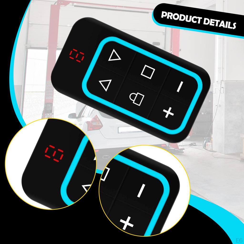Garage Door Opener Remote Control Compact Outdoor Vehicle Gate