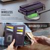 For Samsung Galaxy S26 Case CASEME C39 RFID Blocking Zipper Wallet Stand Leather Cover with Strap