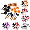 1 Sets Pots and Pans Kitchen Cookware Set for Children Play House Toys Simulation Utensils