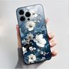 Per Custodia Doogee Note 58 Pro Lusso Moda Pattern Farfalle Fiori Nero Morbido TPU Silicone Cover Posteriore Telefono Cassa Antiurto
