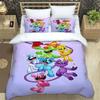 3D Print Anime Smiling Animals CATNAP DOGDAY Bedding Set Brand New Cool Anime Quilt Cover Pillowcase Cute Cartoon Children Gift