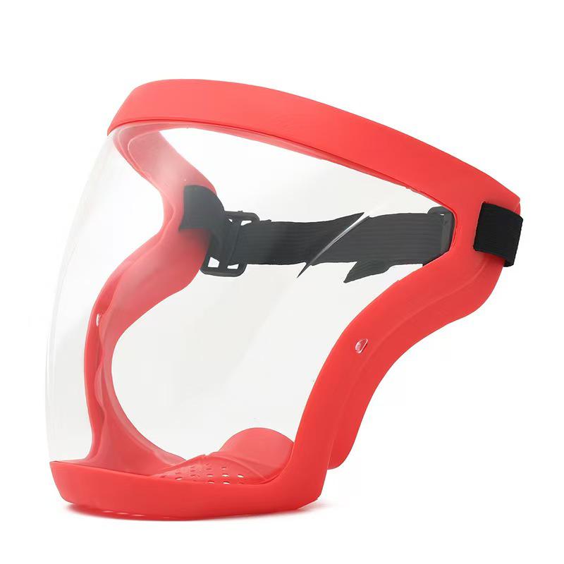 High-Definition Transparent Anti-Droplet Dustproof Protective Face Shield Goggles for Cycling
