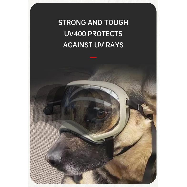 Color Changing Pet Glasses, Dog Goggles, Size Dog Sunglasses, Snow Glasses, UV Resistant Dog Sunglasses