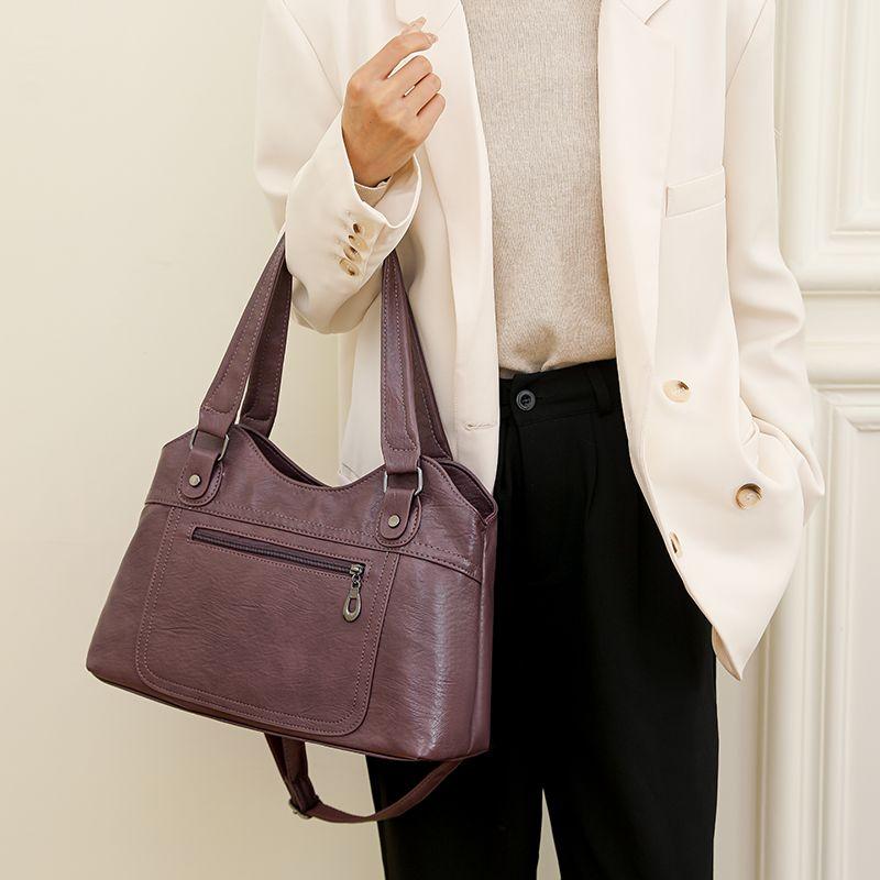 Women's Bag Fashionable Crossbody Hand-held Tote, Commuting Simple Temperament Shoulder Bag