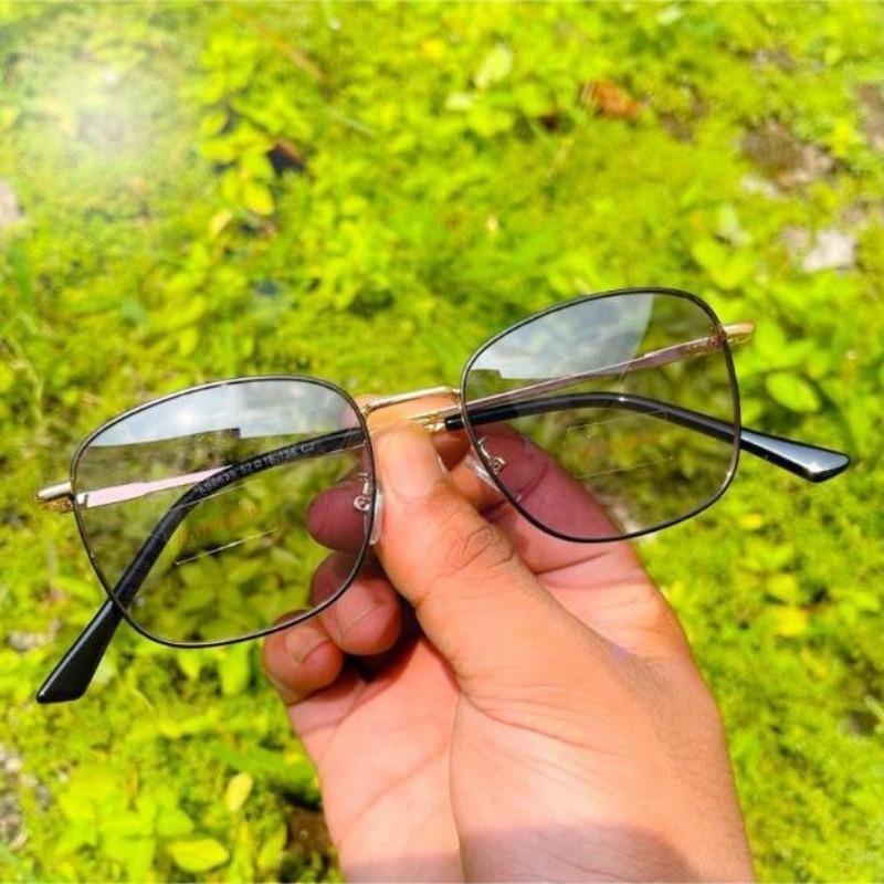 Pochromic Anti Radiation Eye Glasses Women Men Square Eyeglasses Anti Blue Light Eyewear Sunglasses