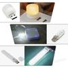 Mini USB Nattlys av LED-lys USB-tilkobling Bilatmosfærelys Høy Lysstyrke Lys Bærbar Energisparende Soverom Inngang Hjelpebelysning
