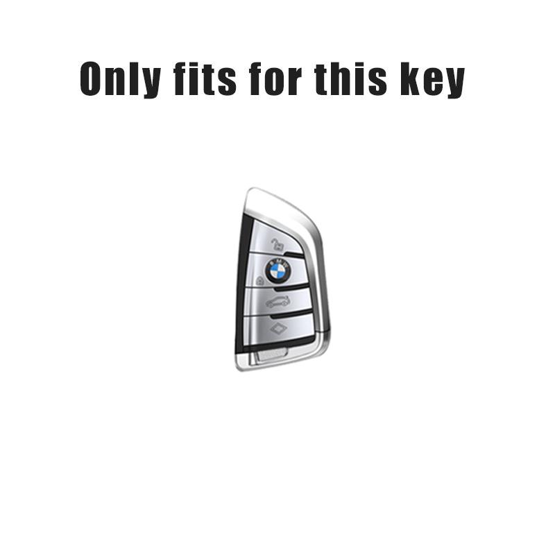 Hot 2025 Zinc Alloy Car Key Case Cover Holder Shell For BMW X1 X3 X5 X6 X7 1 3 5 6 7 Series G20 G30 G11 F15 F16 G01 G02 F48 Acce