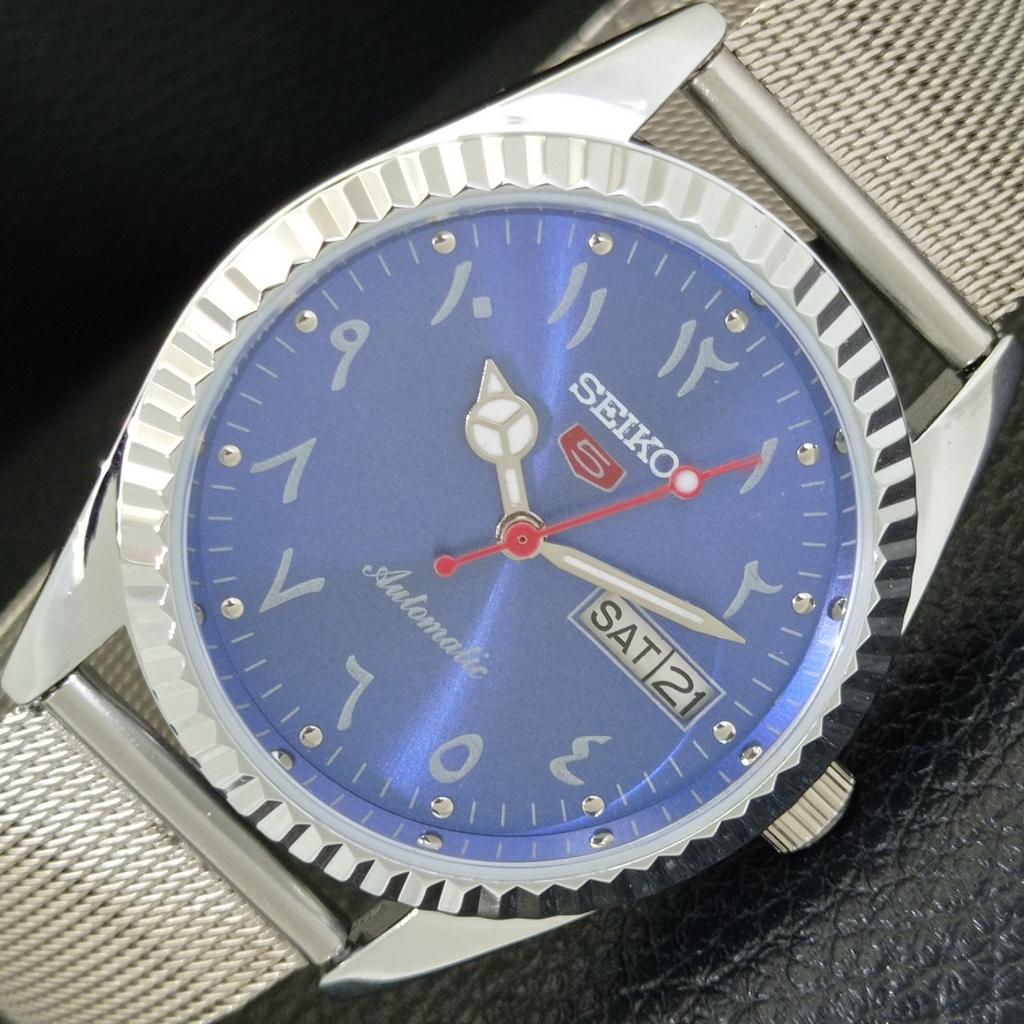 

REFURBISHED SEIKO 5 AUTOMATIC 6309A VINTAGE JAPAN MENS ARABIC WATCH a441429-5 Sk-a441429