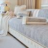 Fabric Cotton Sofa Cushion Modern Simple Cotton Four Seasons Universal Non-Slip Sofa Cover