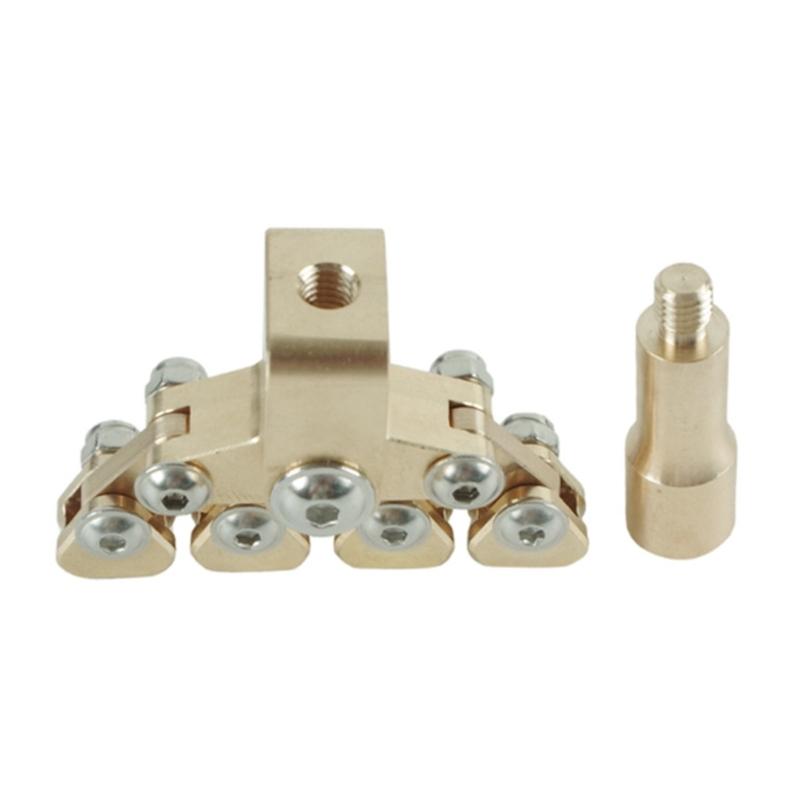 Efficient Fret Press Head Instrument for Guitar Repair Brass Construction Ensuring Smooth Quick Installation Process