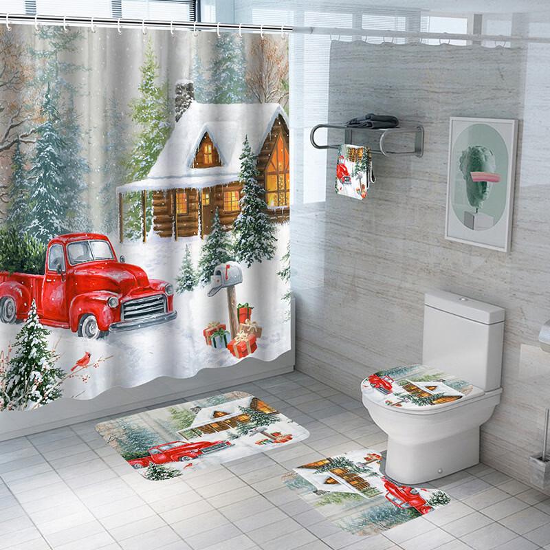 

Hàn Dùn Cartoon Animal Waterproof Shower Curtain