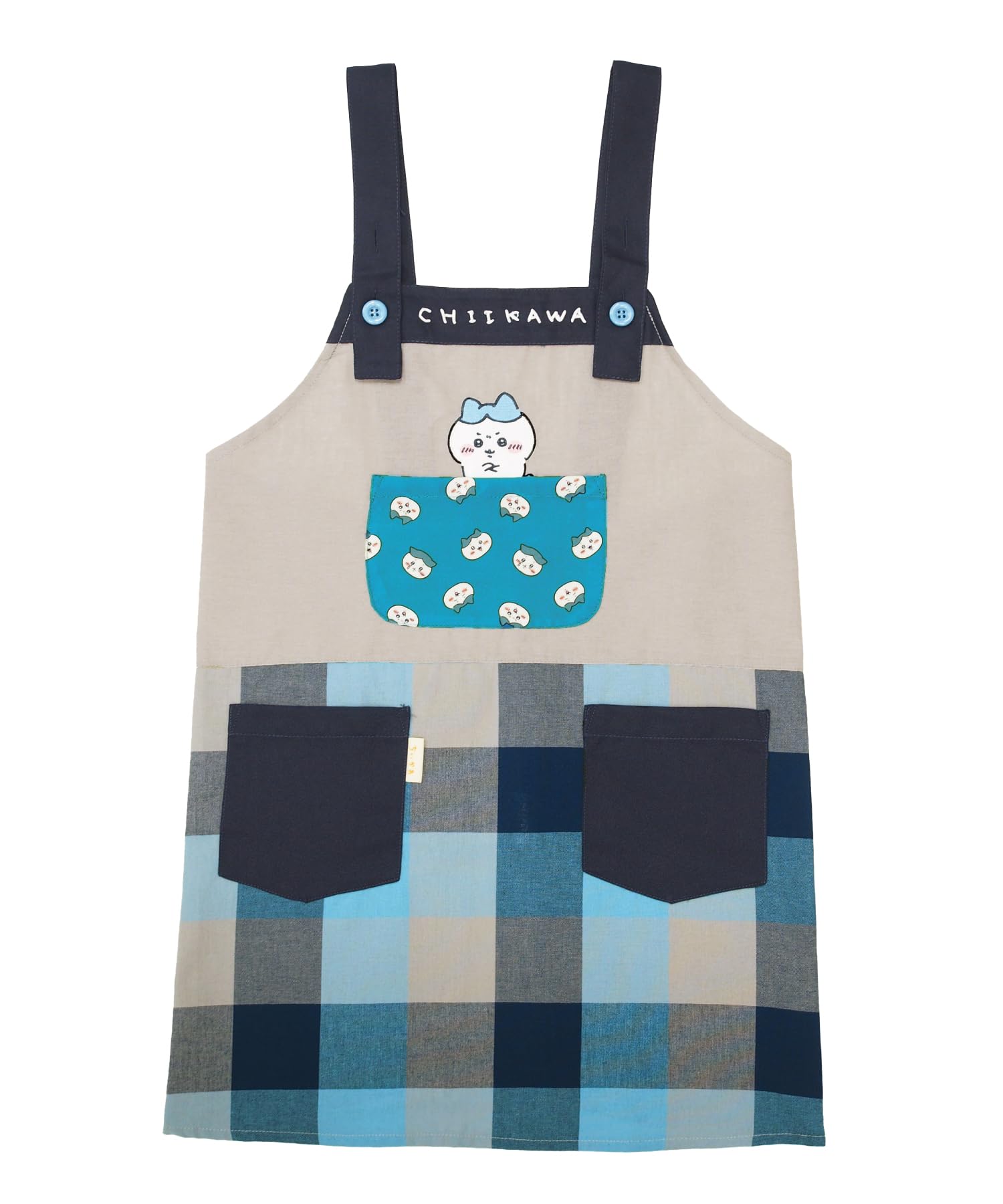 

[Nishiki] Chikawa Kids Apron for Children Girls Hachiware Rabbit Character Apron (Hachiware/130cm/ha43708)